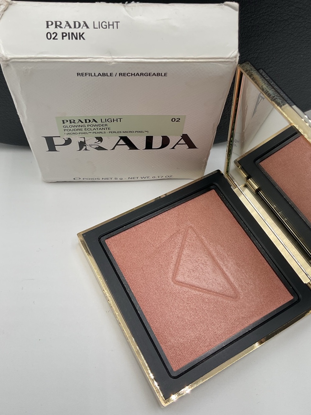 Prada Light Glowing Powder in 02 Pink - Barely Swatched - Picture 9 of 16